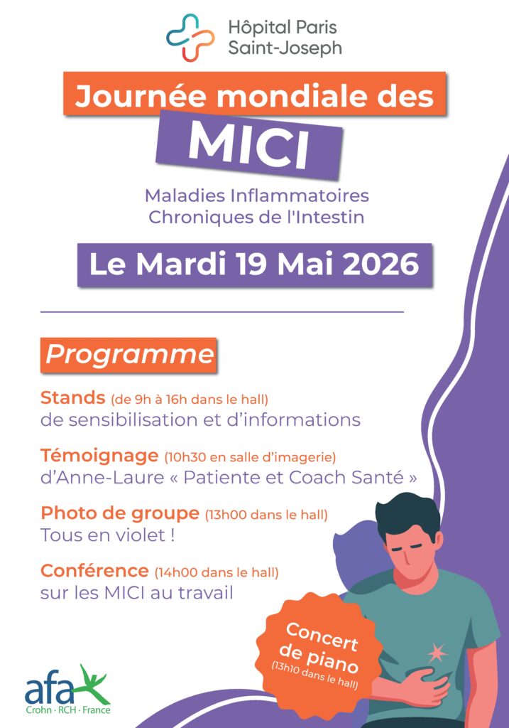 programme journee mici - Journée mondiale des maladies inflammatoires chroniques de l'intestin (MICI)