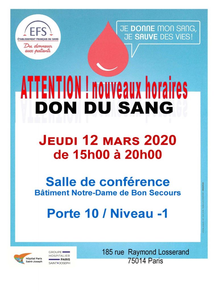 thumbnail v1 affiche collecte 12 03 20 - Don du sang de 15 à 20h