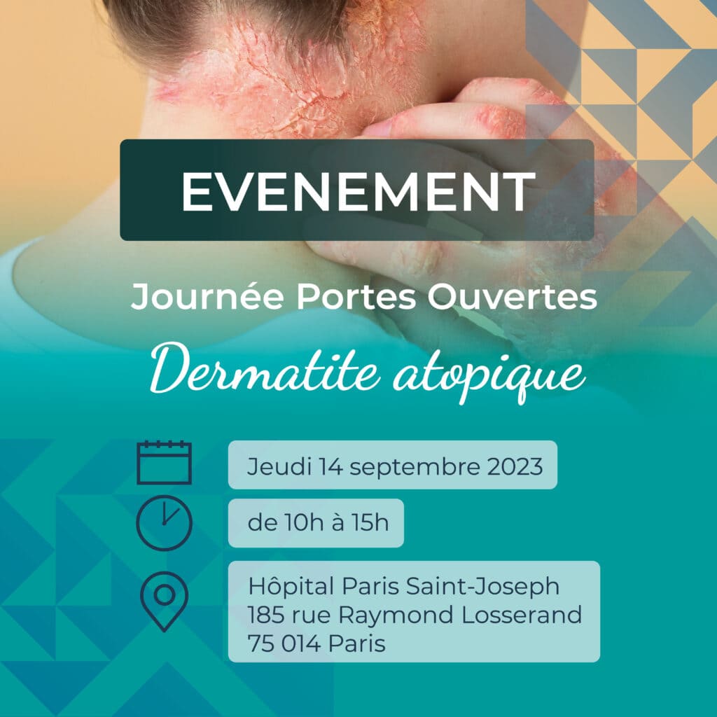 09 14 annonce jpo dermatite atopique - Journée Mondiale de la Dermatite Atopique